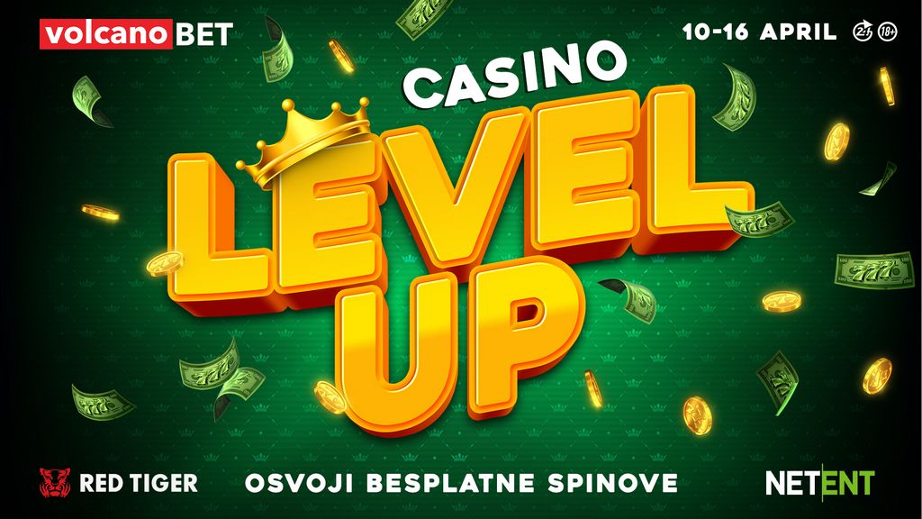 LevelUp Online Casino No Deposit Perk Codes & Promotions